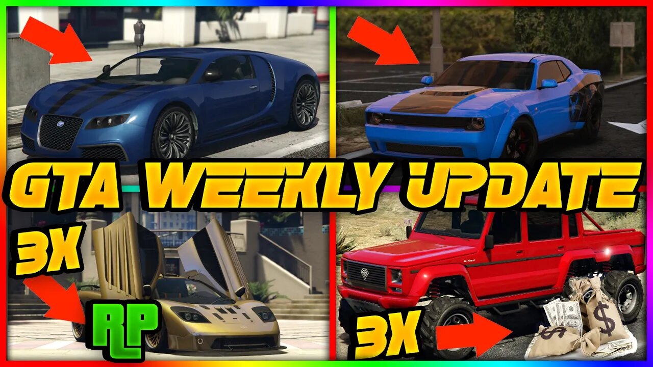 BRAND NEW GTA 5 ONLINE WEEKLY UPDATE OUT NOW! ( NEW MOTORCYCLE, 2X $ + RP FREE LOGIN UNLOCKS!)