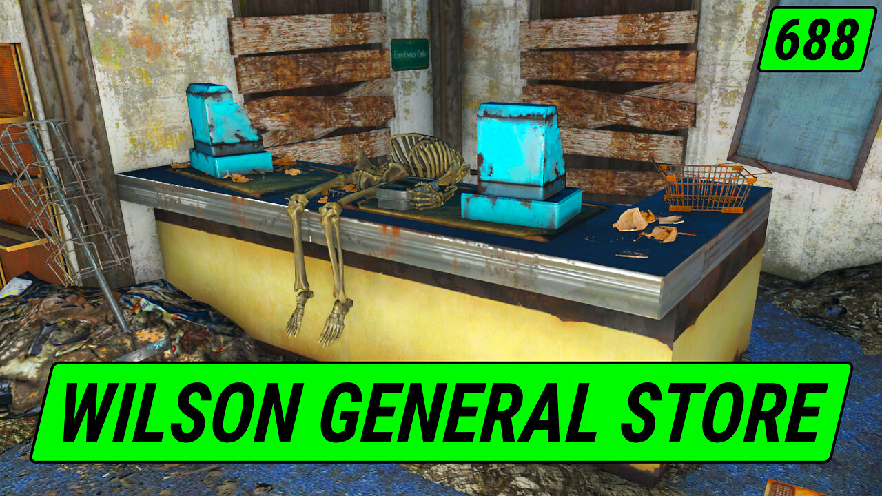 The Tattered Wilsons General Store | Fallout 4 Unmarked | Ep. 688