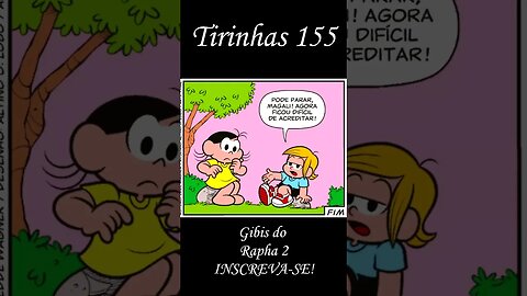 Tirinhas da Turma da Mônica nº 155 | Gibis do Rapha 2