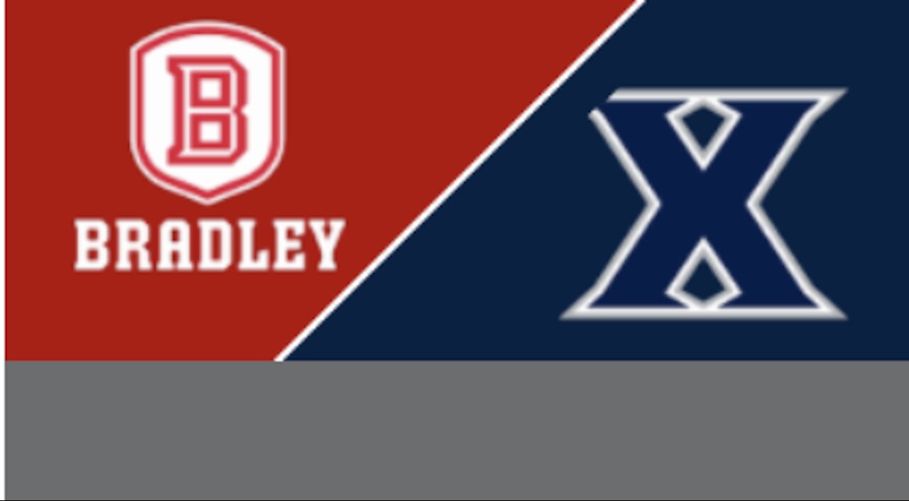 2020 Xavier Invitational - Bradley Braves @ Xavier Musketeers