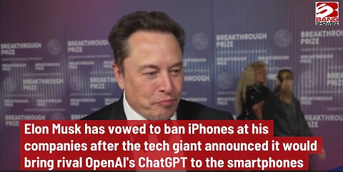 Elon Musk vows to ban iPhones when Apple adds ChatGPT integration