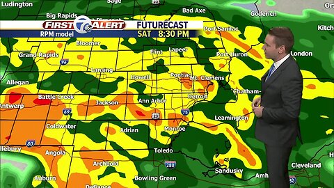 Metro Detroit Forecast: Wet and windy weekend