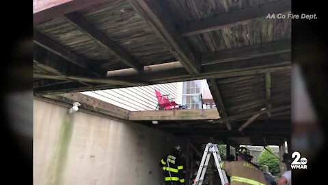 Home deck collapse leaves eight people hospitalized in Ferndale