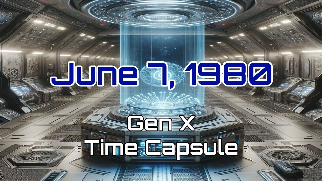 June 7th 1980 Gen X Time Capsule