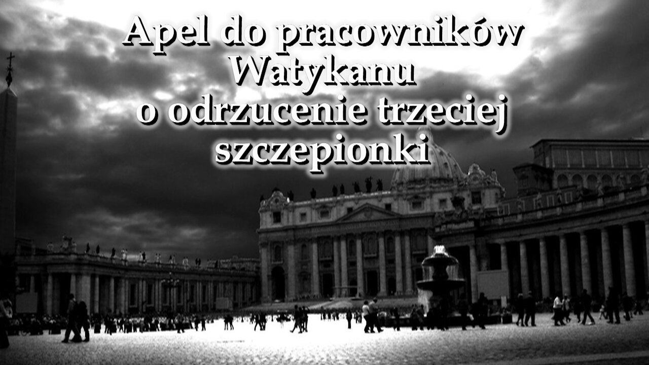 BKP: Apel do pracowników Watykanu o odrzucenie trzeciej szczepionki