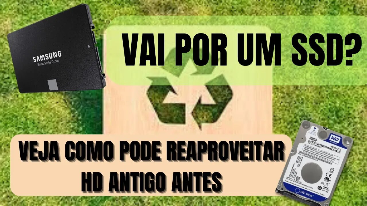 Reaproveitando um HD Antigo e Salvando Arquivos Automaticamente: Dicas Práticas!