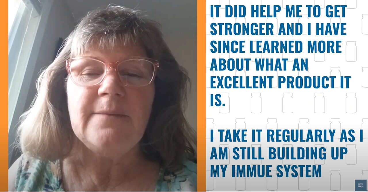 Jeanine Coleman takes Beta Glucan Daily to Build Her Immune System after a Friend's Recommendation