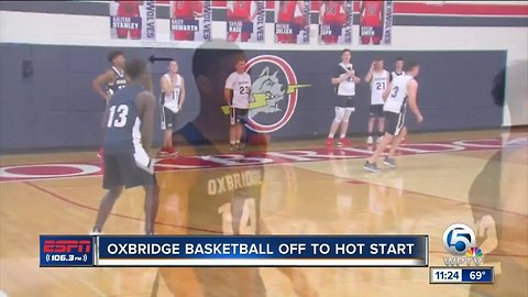 Oxbridge boys basketball off to great start