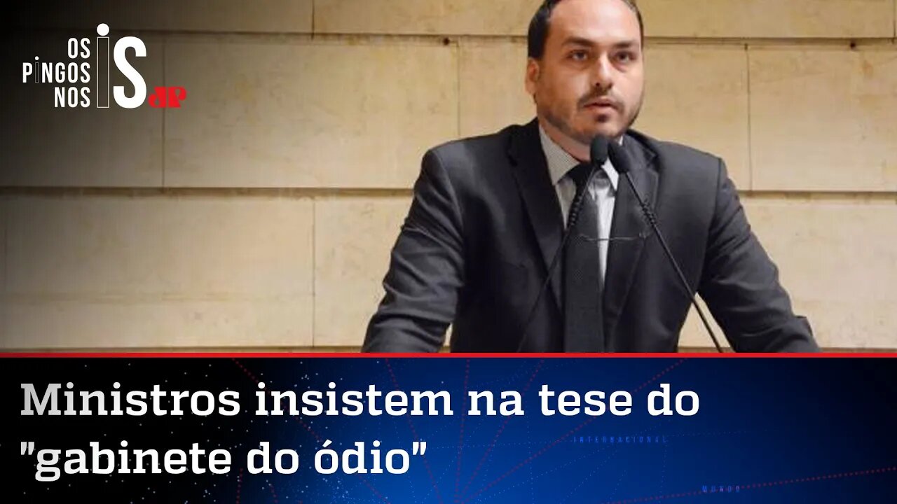 Viagem de Carlos Bolsonaro à Rússia preocupa ministros do STF e do TSE