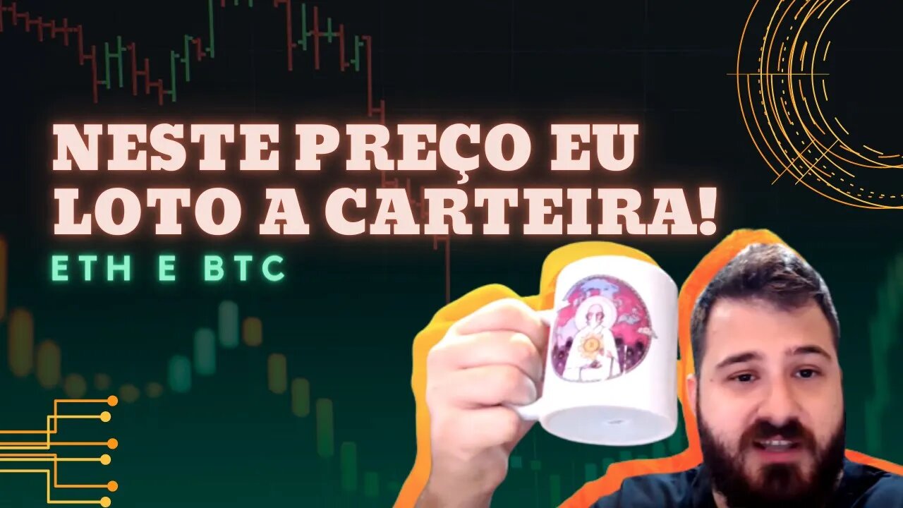 ETHEREUM NESTE PREÇO É ZONA DE COMPRA!! | ANALISE BTC - BitNada #corte