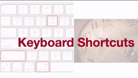 Keyboard Shortcuts