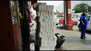 SOUTH AFRICA - Durban - Municipality's toilet rolls confiscated (Videos) (LUB)