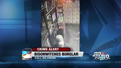 Police look for Bison Witches burglar