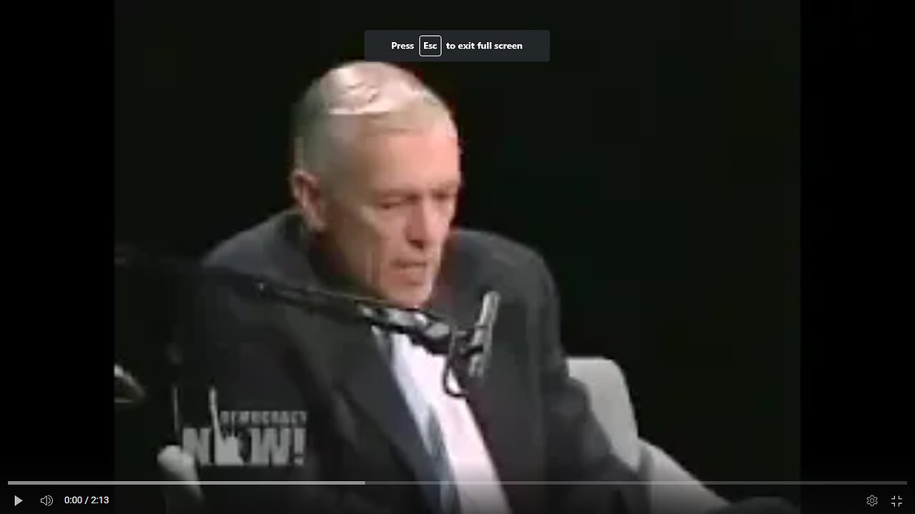 The Neo-Cons Past, Present & Future: Gen. Wesley Clark Reveals US Plan To Invade 7 Countries (2007)