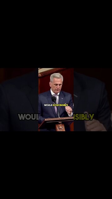 Kevin Mccarthy Makes a Move You Won't Believe