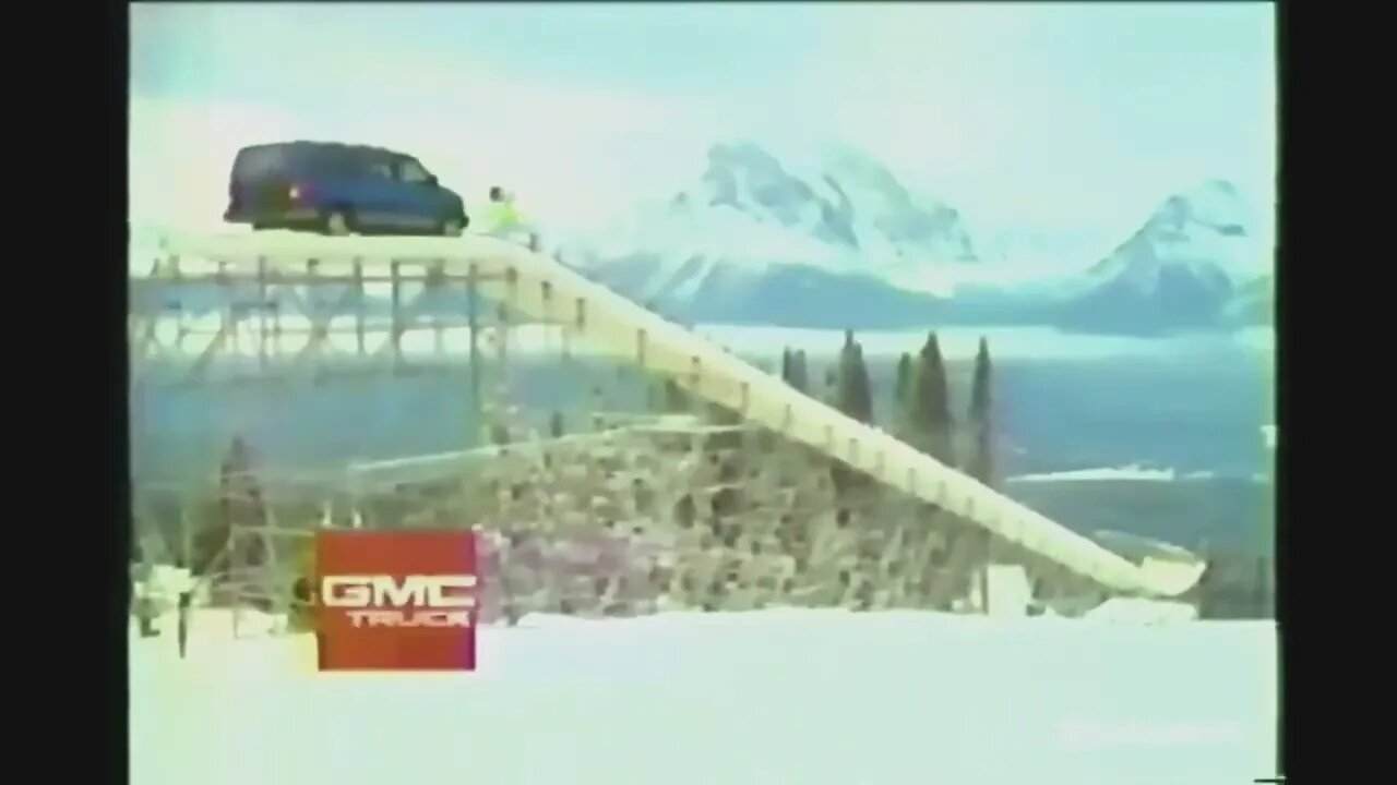 90's GMC Truck Safari Van Commercial "I Hope The Brakes Stop This Van" (1993)