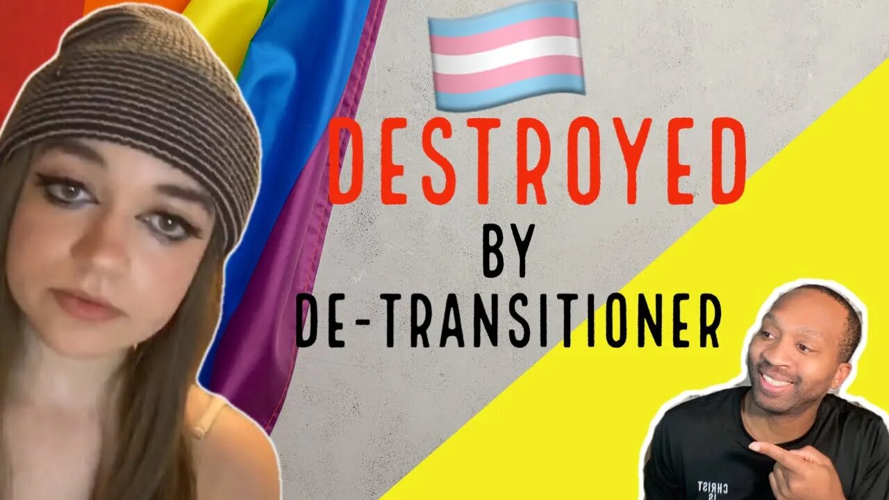 👀 De Transitioner Pummels 💪 Trans Ideology! A Must Watch!