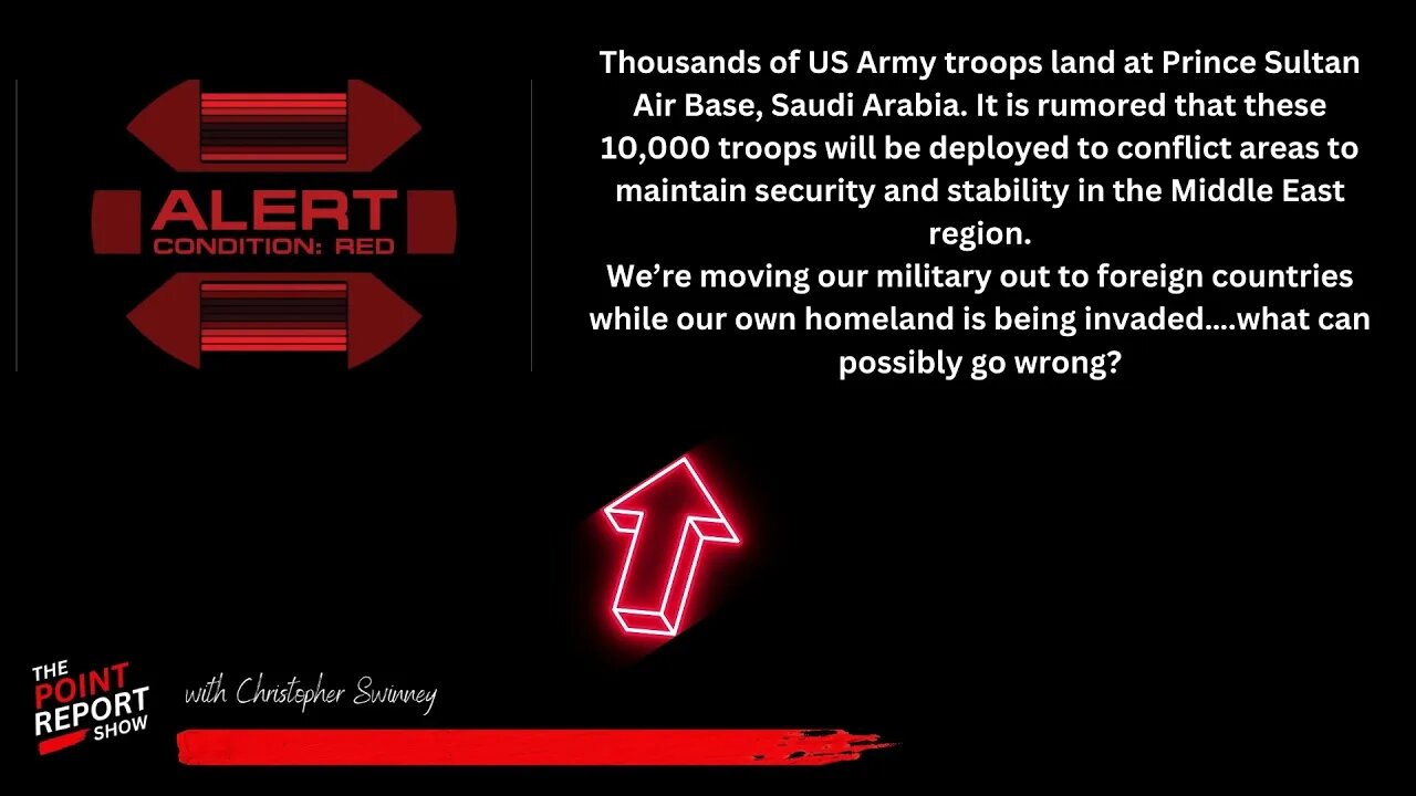 10,000 Army Troops arrive in Saudi Arabia