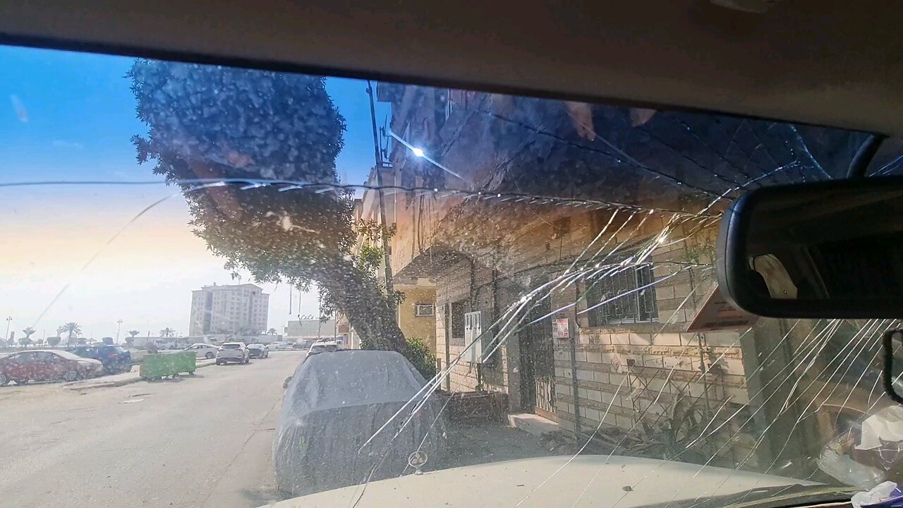 Broken Windshield