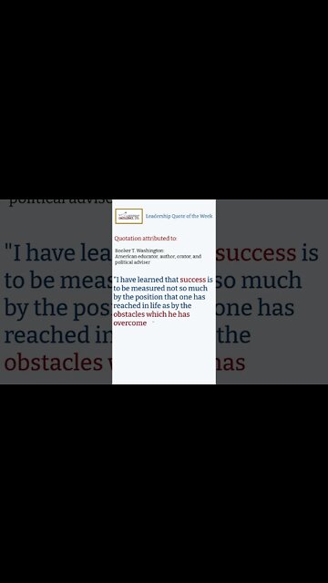 #shorts - A Leadership Quote