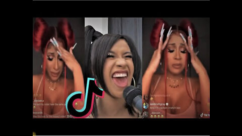 Cardi B funny tik tok