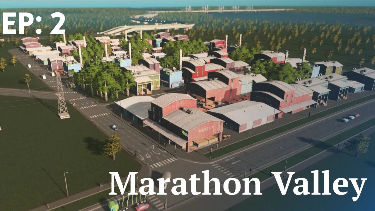 Inspired to Work: Marathon Valley | EP: 2 | Cities Skylines