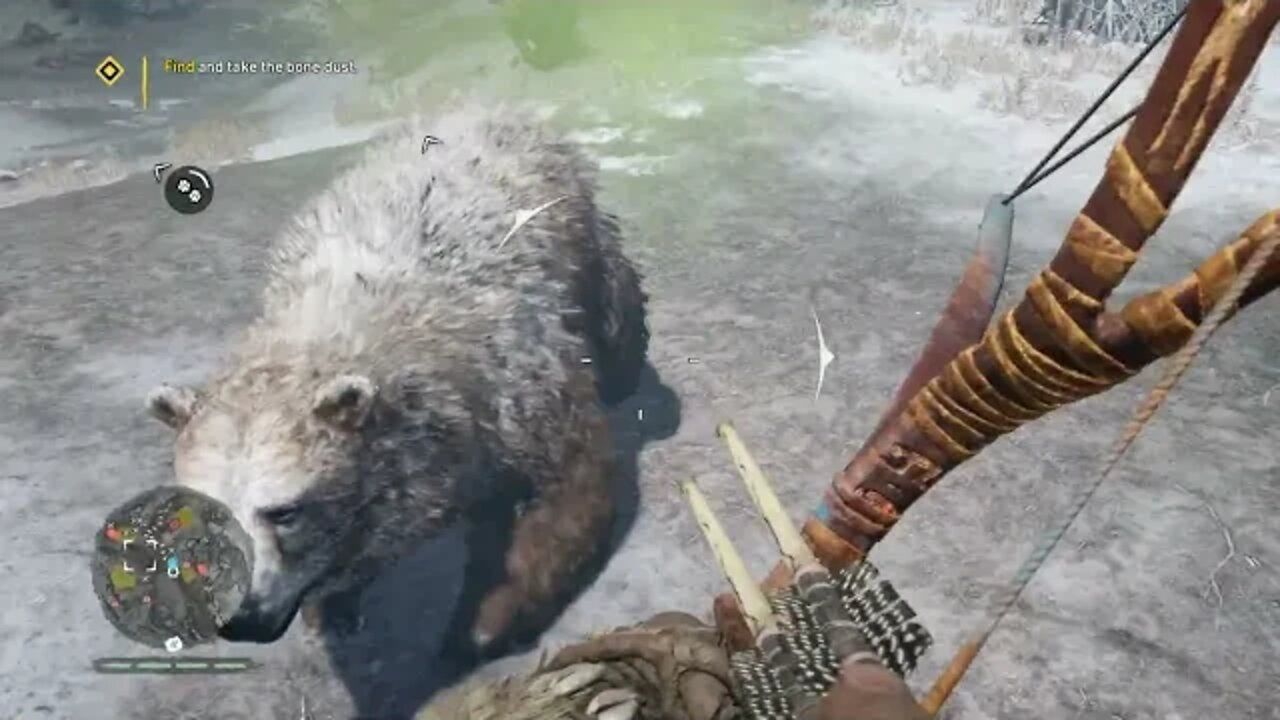 FARCRY PRIMAL Getting bone dust for Dah's skull fires