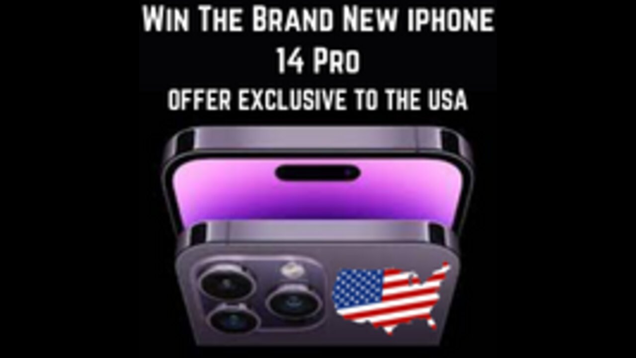 How To Win The Brand New Iphone 14 Pro (OFFER EXCLUSIVE TO THE USA)