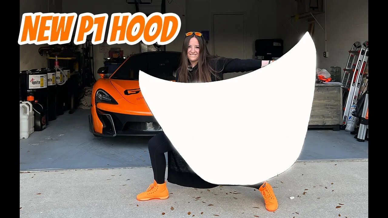 New Carbon P1 Hood For My McLaren (570s to P1 Conversion)