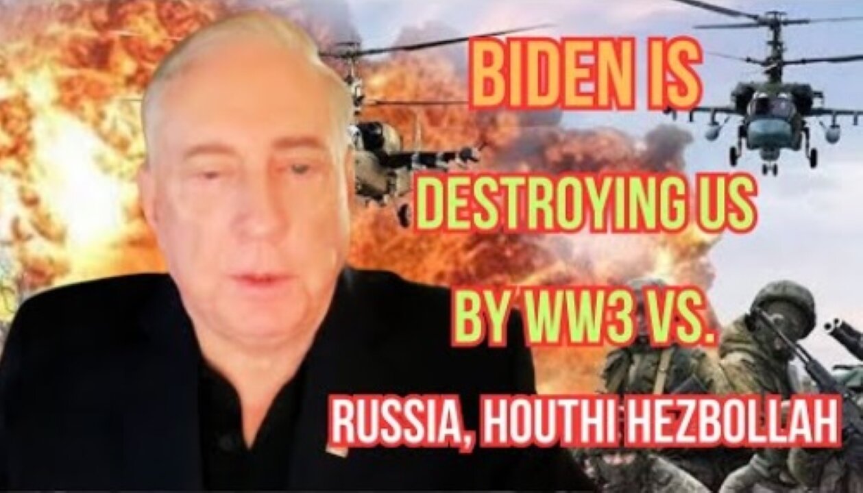 Doug Macgregor: Ukraine Israel dragging US in ruins and starting WW3 vs. Houthi, Hezbollah & Russia