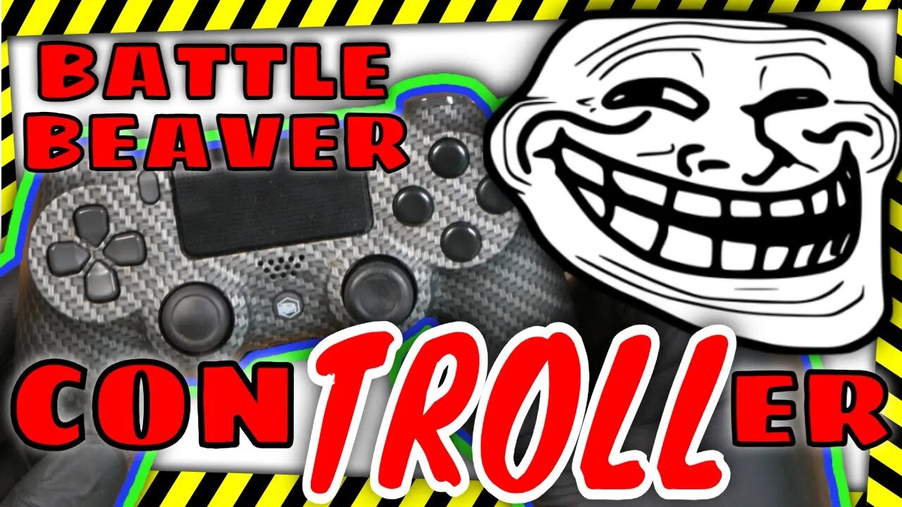 Got My Butt Kicked By This Trolling Battle Beaver PS4 Controller