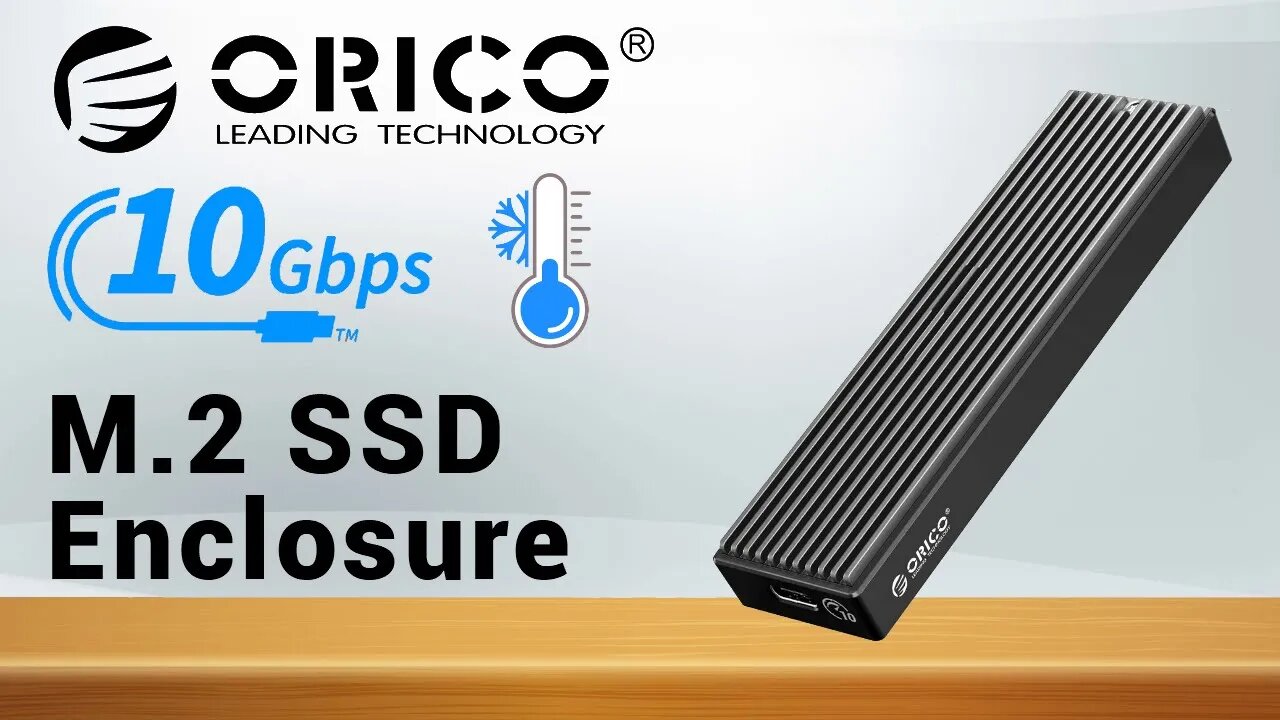 ORICO M.2 SSD 10Gbps Ultra Cool Aluminum Enclosure