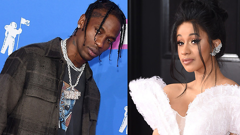 Cardi B & Travis Scott Plot Revenge Against Nicki Minaj During Super Bowl