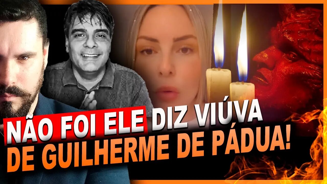 Viúva de Guilherme de Pádua se manifesta nas redes.
