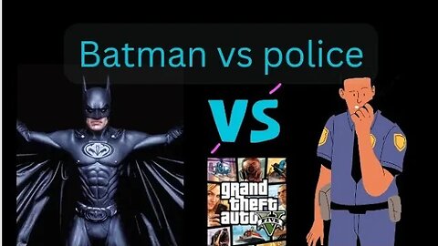 Batman vs Police #gta5mods #gta #gta5