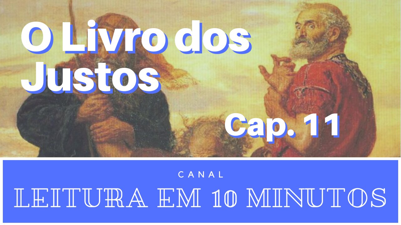 O Livro dos Justos narrado por Kátia Cardoso - capítulo 11