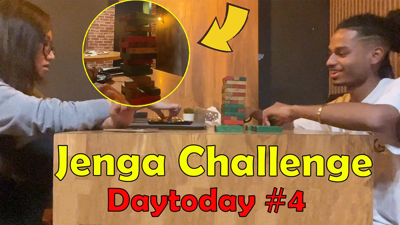 Jenga Challenge Vlog | Daytoday #4 | Logical Cookies