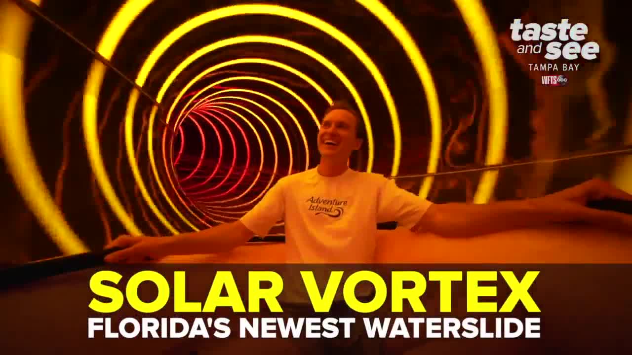 Solar Vortex opens at Adventure Island | Taste and See Tampa Bay