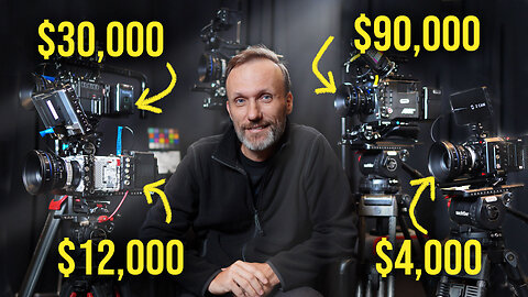 Testing $200,000 in Filmmaking Gear to see which Cinema Camera is the BEST