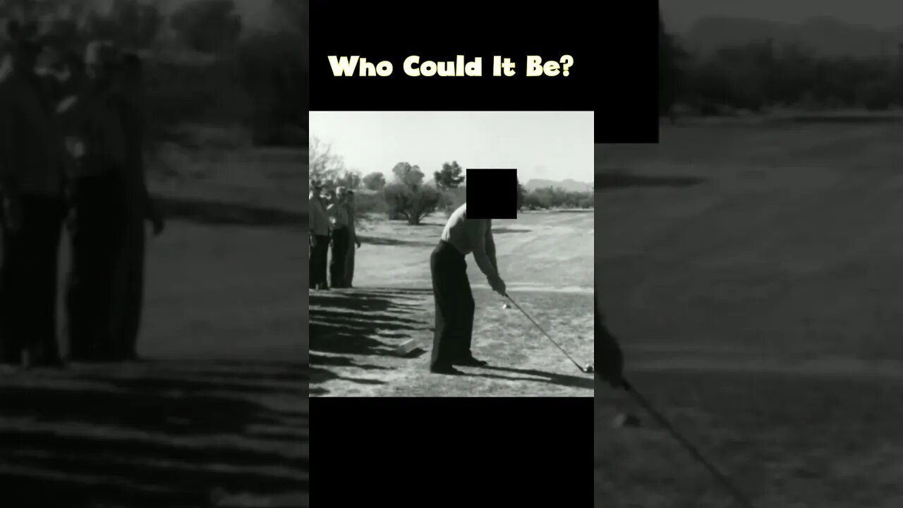 My Grandma Could Tell Who This Is...Can You? | Golf Essentials #golf #golfessentials #shorts