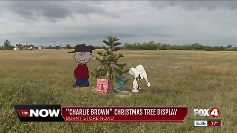 Charlie Brown-themed Christmas display returns in Cape Coral