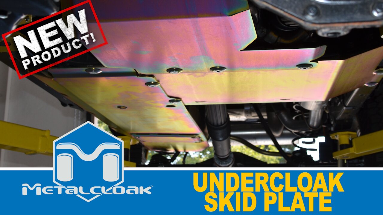 Introducing the UnderCloak Skid Plate For the JL Wrangler