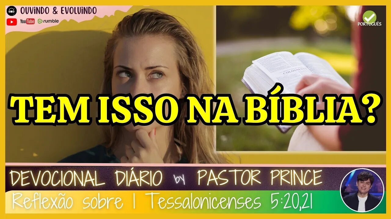 SERÁ QUE É ISSO MESMO?! CONFIRA NAS ESCRITURAS! | Pastor Joseph Prince | DEVOCIONAL MEDITAÇÃO
