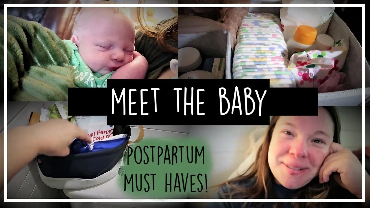 Meet The Baby//My Bedside Basket//Postpartum Must haves/Updates//Day In The Life//What's Coming Up