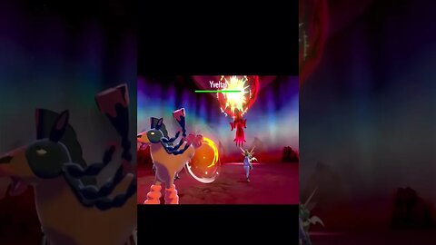 Pokémon Sword - Mudsdale Used Rock Smash!