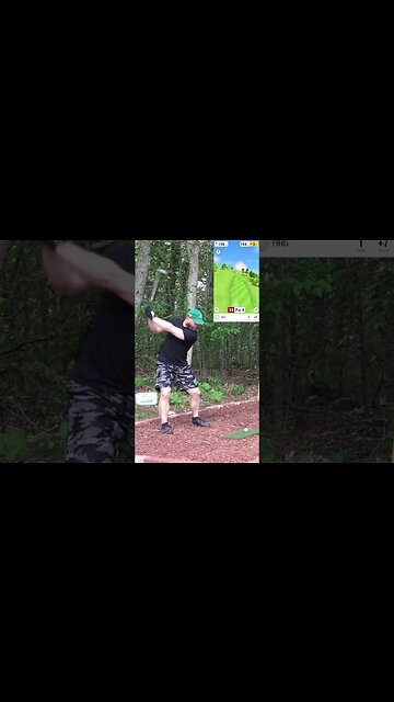 Hole 14 - Quarry Oaks GC #Shorts #Golf #GarminR10 #Golfing #Golfer #Sports #SimGolf #YoutubeShorts