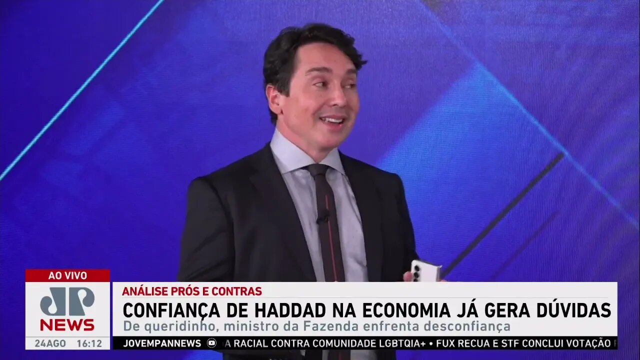 Dantas analisa distanciamento de Fernando Haddad com o Congresso | PRÓS E CONTRAS