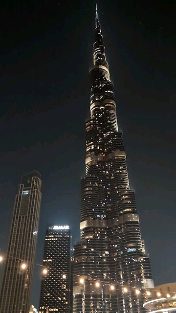 Burj Khalifa Light Up Dubai