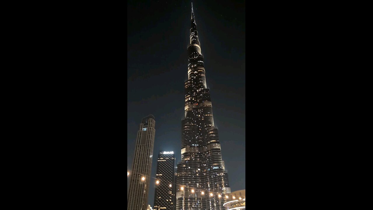 Burj Khalifa Light Up Dubai