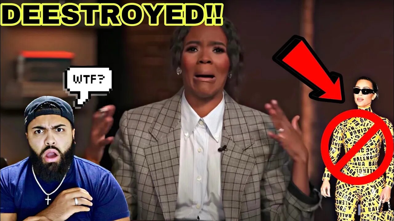 THIS IS SICK!! Candace Owens DESTROYS Kim Kardashian & Balenciaga..BUT what about "YE"?